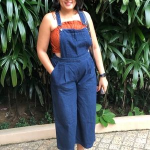 Denim jumpsuit / dungaree